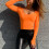 Damen Langarm-Bodysuit Modischer, charmanter, 5