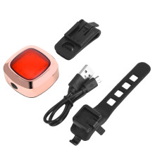 Lampă spate pentru bicicletă, robustă, portabilă, impermeabilă, reîncărcabilă prin USB, manoperă fină, ușor de instalat, rezistentă la