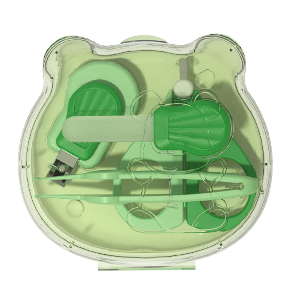 Baby Nail Clippers  Baby Nail File for Newborns, Toddlers, Babies and Kids, Nail Care Solution Green