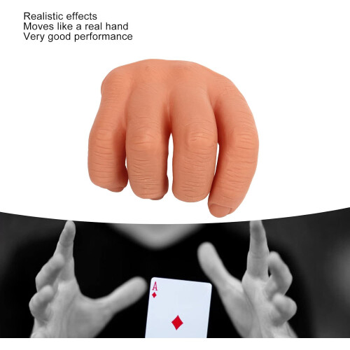 The Third Hand Fake Hand Magic Tricks Magic Soft Trick Prop Third Hand Trick Magic Hand Comedy for Performance Show Comedy 1