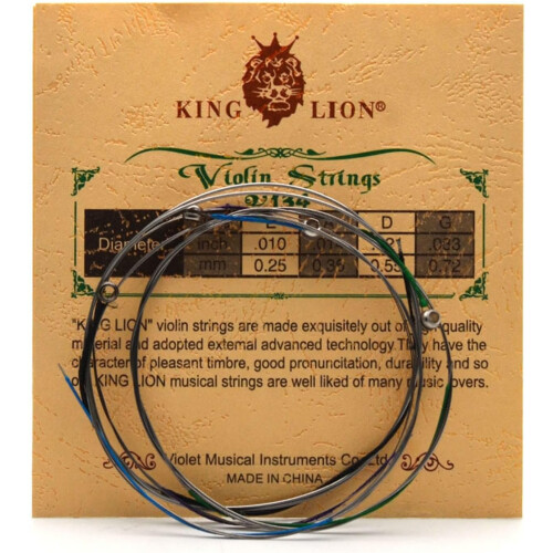 Replacement Violin Strings Stainless Steel Core for Professional  Student Players 2
