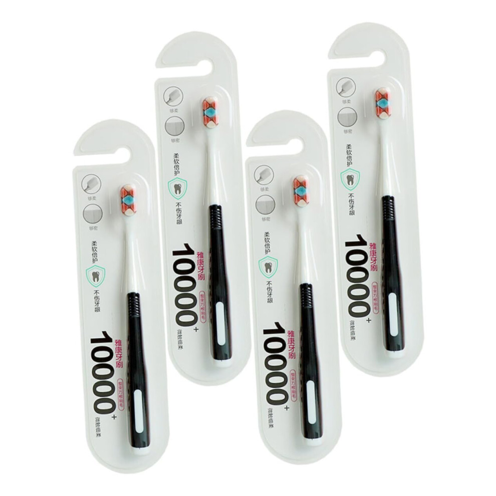 Pack of 4 Toothbrush for Pregnant Women Bristle Hi Rubber Puerperium Toothbrush for Deep Cleaning of Gums Maternal Toothbrush Random Colour