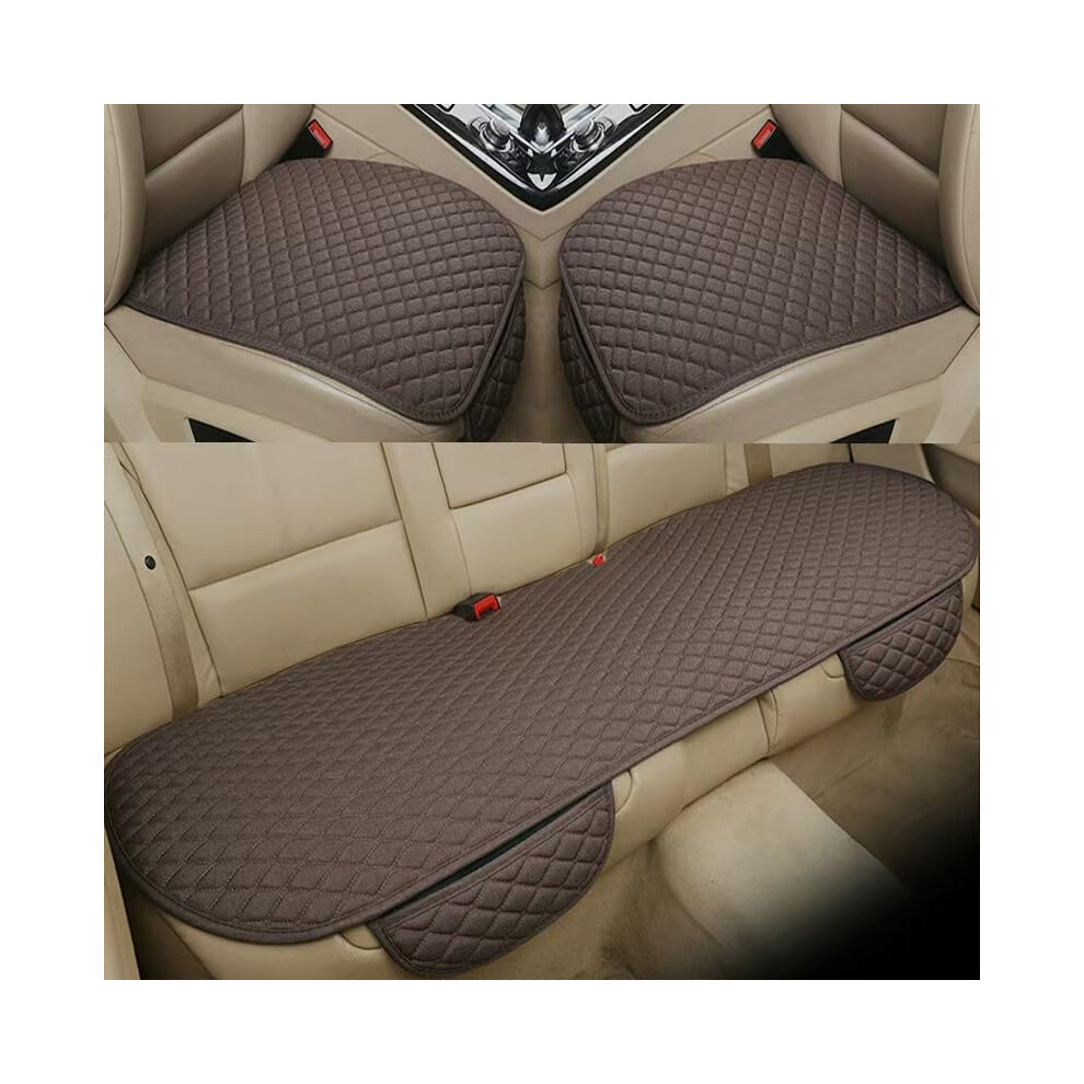 Car Seat Covers For Landrover Discovery Sport 20162019, Linen Antislip Breathable Pads F/Coffee 9119770288233