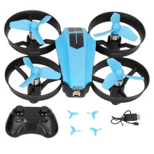 Pedagogisk fjernstyrt drone for barn med 3 hastighetsmoduser, hodeløs modus, LED-lysdesign, automatisk sveving og modulært batteri, ideell for