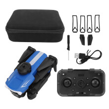 Drone Skyhawk avec caméra, drone quadricoptère Aerial Mastery pour adultes et enfants, photos et vidéos HD, pliable et silencieux, vitesse de 48