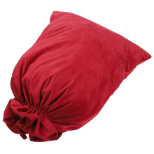 Bolsa de regalo de tela de terciopelo con cierre de cremallera. Elegante bolsa de regalo navideña para libros, ropa y aparatos electrónicos. Bolsas