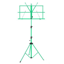 Music Stand, Portable Foldable for Home, Guitar Guzheng, Adjustable Violin, Green