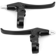 Fahrradbremshebelset aus Aluminiumlegierung, entwickelt für Langlebigkeit und einfache Bedienung, 4-Finger-Version, Schnellrückstellmechanismus,
