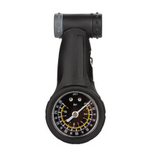 Draagbare fietsbandenspanningsmeter, hoogwaardig en onderhoudsarm bandenspanningscontroleapparaat met gemakkelijk afleesbare wijzerplaat, 0-160 PSI,