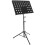 Music Stand, ThreeTier Adjustable Height, Concert Performance, Black 2
