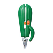 Pet grooming clippers for cats, LED, bloodline, safety trimmers, pet nail tool, anticut green
