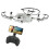 WiFi FPV Mini Drone με κάμερα HD και σημεία αναφοράς, σχεδιασμό διαδρομής πτήσης, φωνητικό 3
