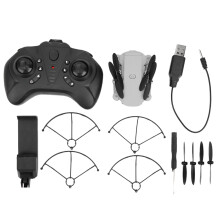 Mini drone FPV WiFi avec caméra HD, planification de vol par points de passage, commande vocale, fonctions selfie gestuelles, idéal pour les