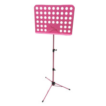 Music stand, guitar music stand, foldable portable music stand, small music stand, conductor music stand, musical instrument performance, pink A.
