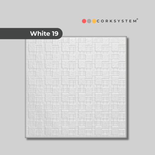 White 19 Ceiling and Wall Decorative Panels 2m2
