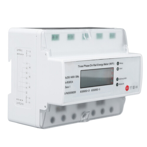 Ψηφιακός ηλεκτρικός μετρητής ενέργειας Meter3Phase4Wire επίδειξης LCD υψηλής ακρίβειας 1