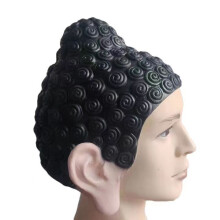 Cosplay-Kopfbedeckung, Badekappen im TathaGata-Buddha-Stil, flexible Latex-Partyartikel für Maskenbälle, rutschfestes Design für bequemen Sitz