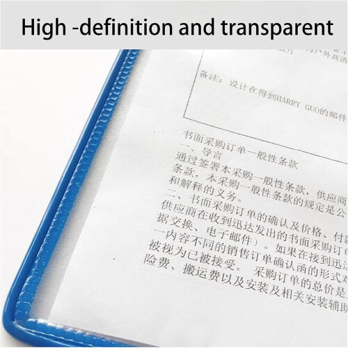 Wall Display System A3 Paper Folder 10 Pages Wall Hanging Flip Book Yellow 1