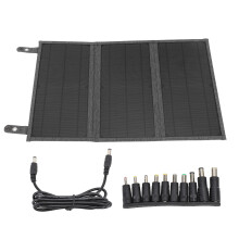 30W Solarpanel-Ladegerät, faltbar, wasserdicht, leistungsstark, tragbar, mit Schnelllade-USB-Ausgang und kompaktem, leichtem Design für draußen
