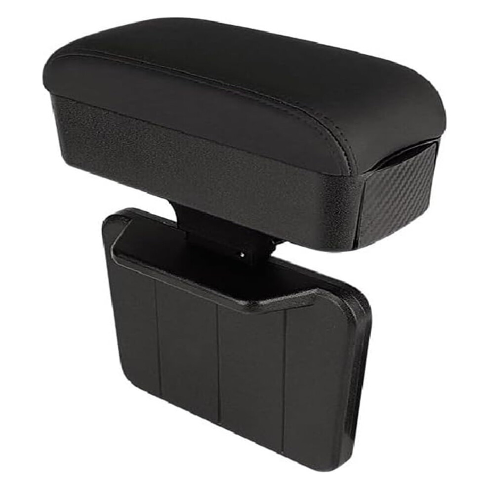 Center Console Armrest Box Elbow Support Adjustable Console Armrest With Cupholders Black 9119770293138
