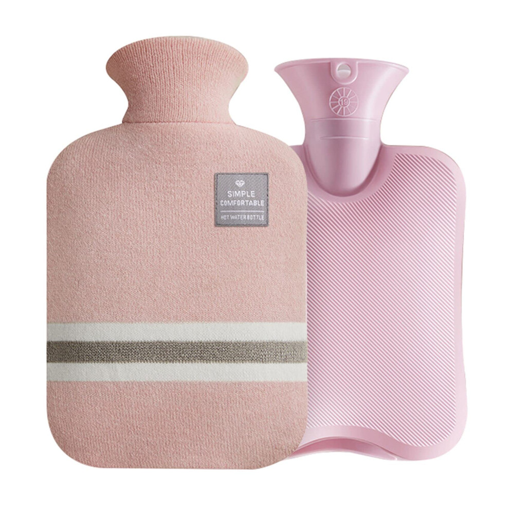 2000 ml warm water bag for warm belly and feet, hand warmer hot water bottle bag A