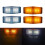 2Pcs LED Marker Lights Front Double Burner Indicator LampFor Man Truck 6