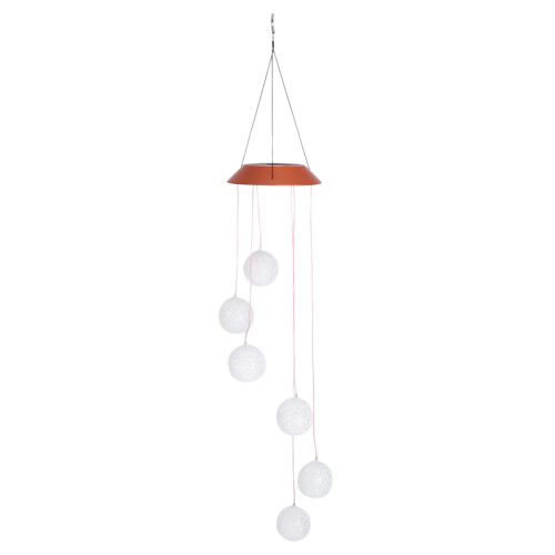 Twilight Symphony, Sino de Vento Automático com Bola de Cristal que Muda de Cor
