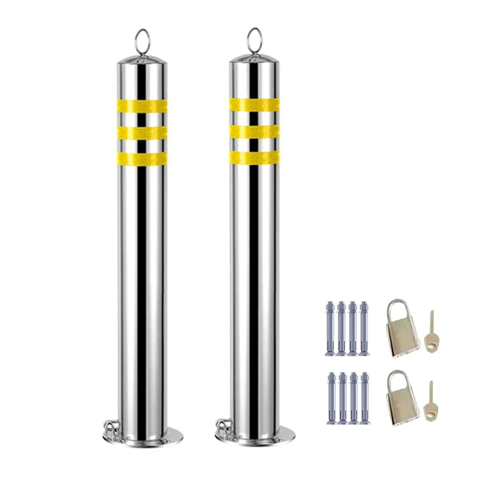 Traffic Post Safety Cone Barrier 60 Cm 4 Pack Reflective Delineator Cones For Driveways And Construction Sites 9339159778098