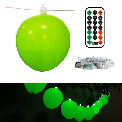 LED φωτιζόμενα μπαλόνια λάτεξ που λάμπουν στο σκοτάδι διακόσμηση πάρτι USB με