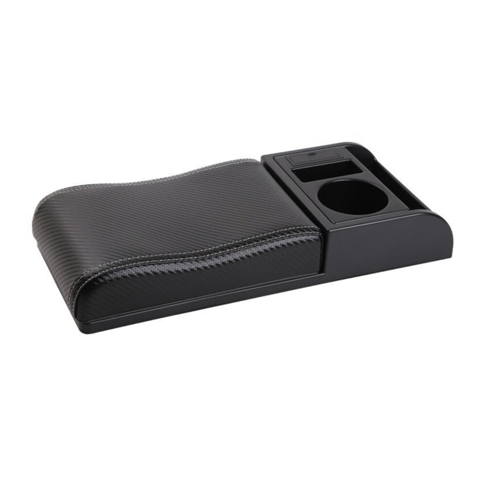 Removable Armrest Lid Cover For Car Center Console Storage Box Usb Cup Holder Organizer Universal Fits Most Vehicles 9339159777893