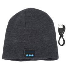 Kabellose Bluetooth-Mütze mit Musik-Kopfhörern,