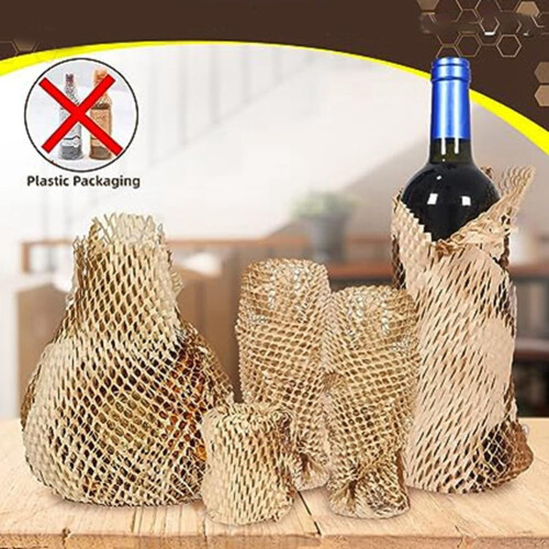 1 Piece Honeycomb Paper Biodegradable Shockproof Grid Honeycomb Packaging Paper 1
