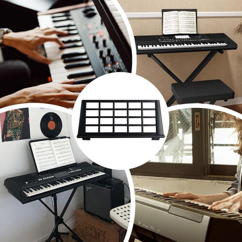 Foldable Music Stand for Piano Keyboard, Beginners 2