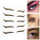 5 Pairs Zelfklevende Glitter Ooglijn Stickers 11