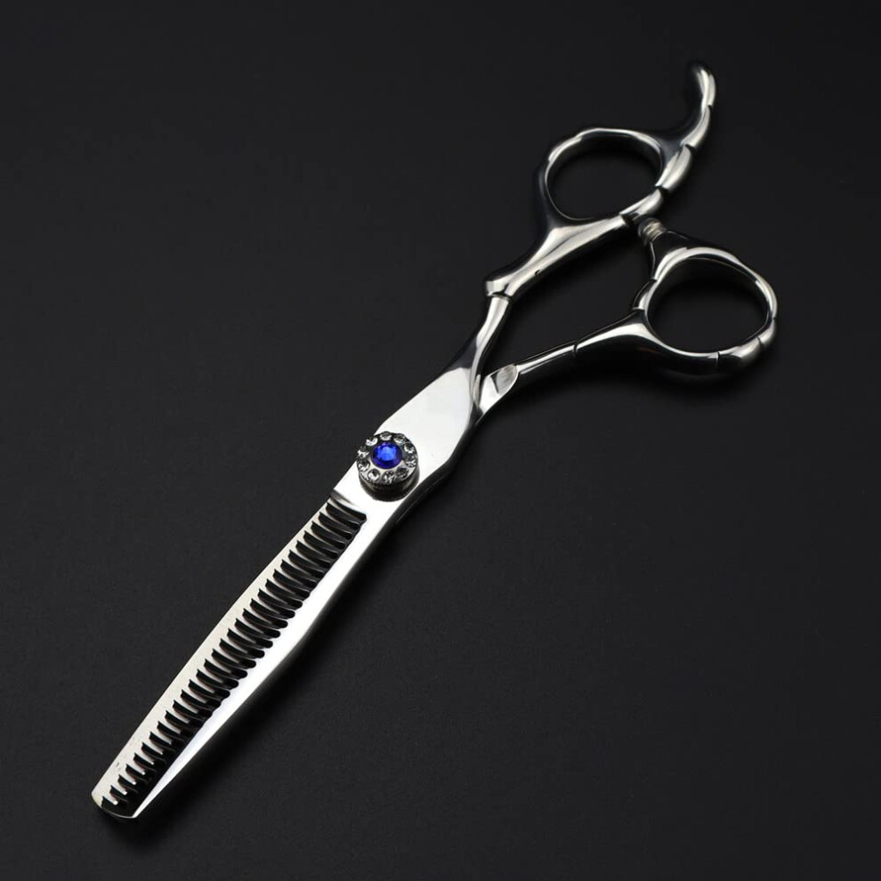 Hair cutting scissors, 6 inches, professional 440C steel scissors, silver hair scissors, haircut, thinning scissors, barber scissors