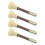 4pcs Bed Spring Latch Bed Spring Loaded Door Latch Plastic 11