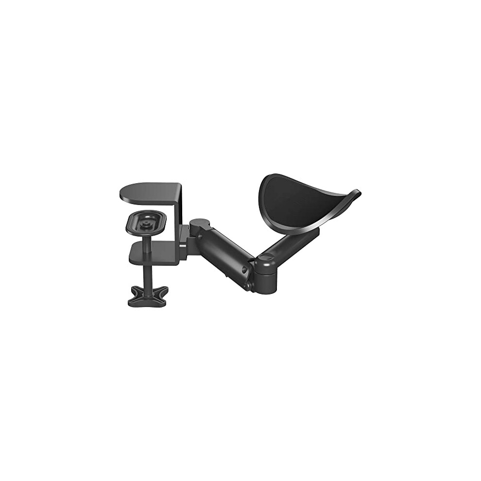 Desk Clamp-On, Ergonomic Arm Support For Office, Aluminum Construction Ensures Sturdy Support, Adjustable Desk Armrest For Relieving Shoulder Pressure 9454554541259
