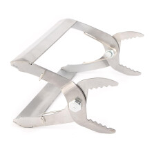 FSFYUK 5inch Bee Hive Frame Holder Grip Tool Beekeeping Lifter Clamp Equipment Stainless Steel Tong