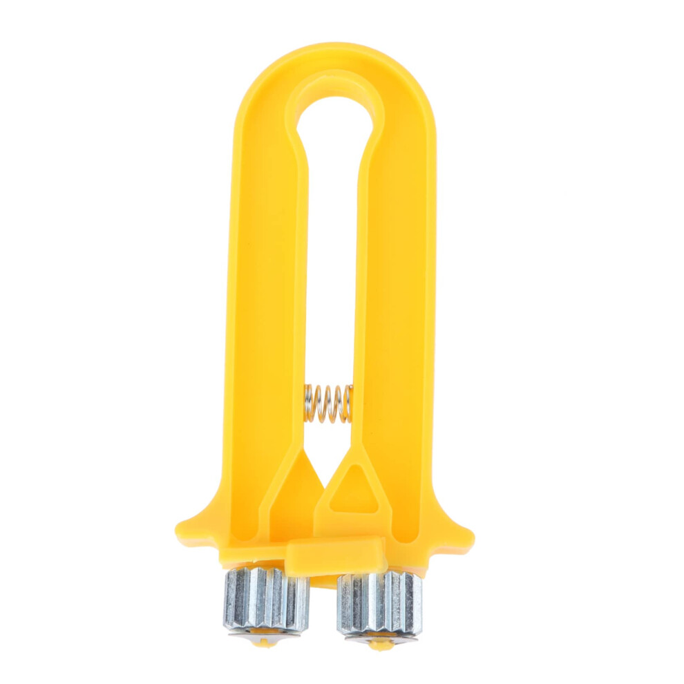 2In1 Beekeeper Wire Tensioner And Crimper Tool For Beehive Orange Beekeeping Tensioner Crimping Tool For Precise Wire Tension In The Apiary 9001264454005