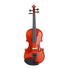 AV03 1/8 Violin Set, Spruce Violin, 1 Curly Maple Violin, Handmade Violin with Box, Rosin String Stickers for Children