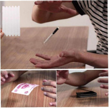 1 x Funny Elastic Stretch Invisible Hidden Coil Loops Haunted Magic Trick Float Children Magic Props Performing