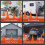 Traffic Cones Foldable 70cm, Waterproof, Safety Construction, Soccer Practice 4