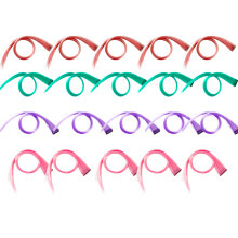 Synthetische haarextensies, gemakkelijk te gebruiken. 20 stuks clip-in haarstukken in verschillende kleuren voor vrouwen, stevig bevestigd met