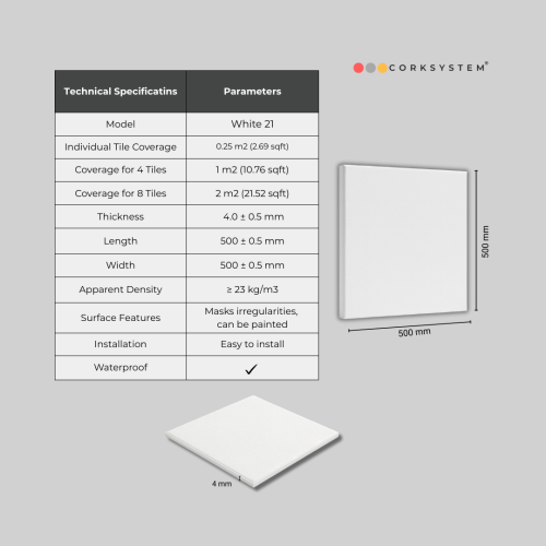 White 21 Ceiling and Wall Decorative Panels 2m2 1