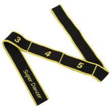 Bande élastique extensible pour la flexibilité, bandes de résistance à boucles multiples pour la danse, le Pilates, la gymnastique, le yoga,