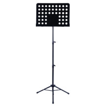 Portable Music Stand, Foldable, Sturdy, Adjustable, Professional (Black)