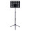 Portable Music Stand, Foldable, Sturdy, Adjustable, Professional (Black) 1