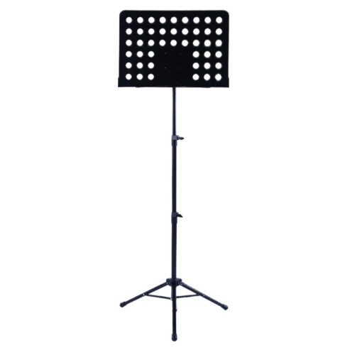 Portable Music Stand, Foldable, Sturdy, Adjustable, Professional (Black)
