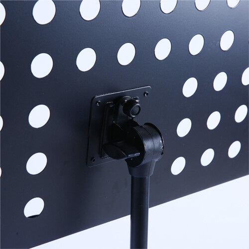Portable Music Stand, Foldable, Sturdy, Adjustable, Professional (Black) 1