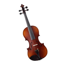 Violin Set, Handmade Solid Wood Violin Kit for Beginners, Adults, Practice and Exam Bow with Case (Color: 1/2)
